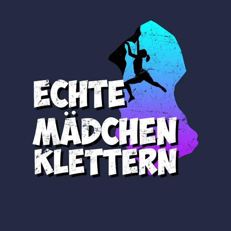 Echte Mädchen Klettern