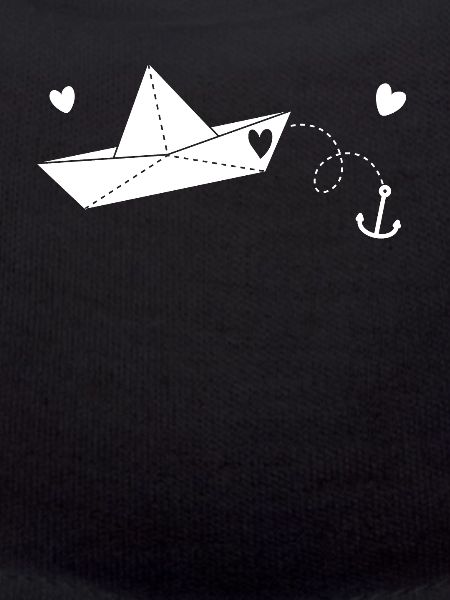 Papierboot Anker Papierschiff