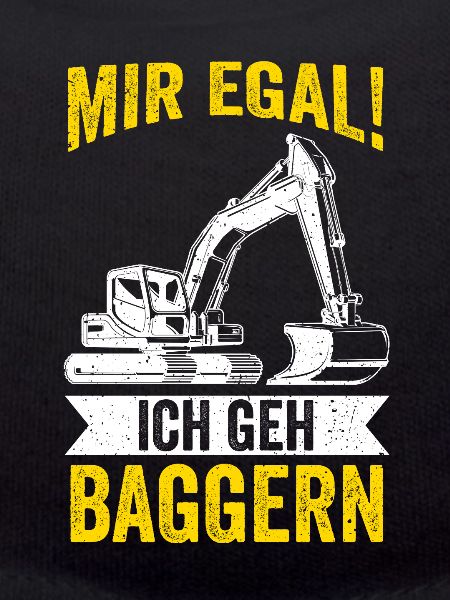 Baggern Baggerfahrer Tiefbauer Bagger