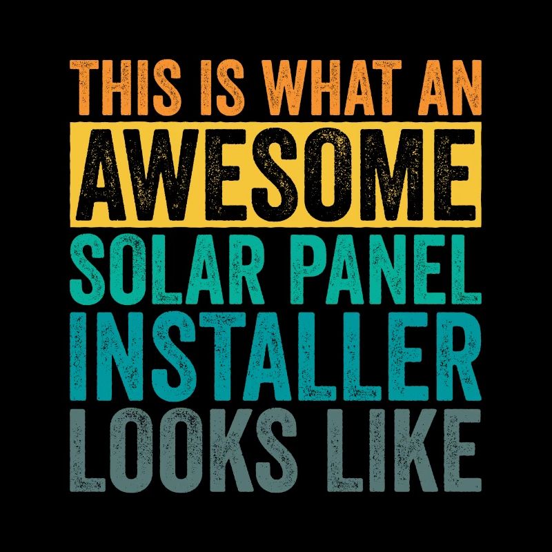 Solarmodul-Installateur
