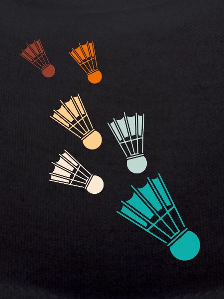 Retro Badminton Federbälle Shuttlecocks