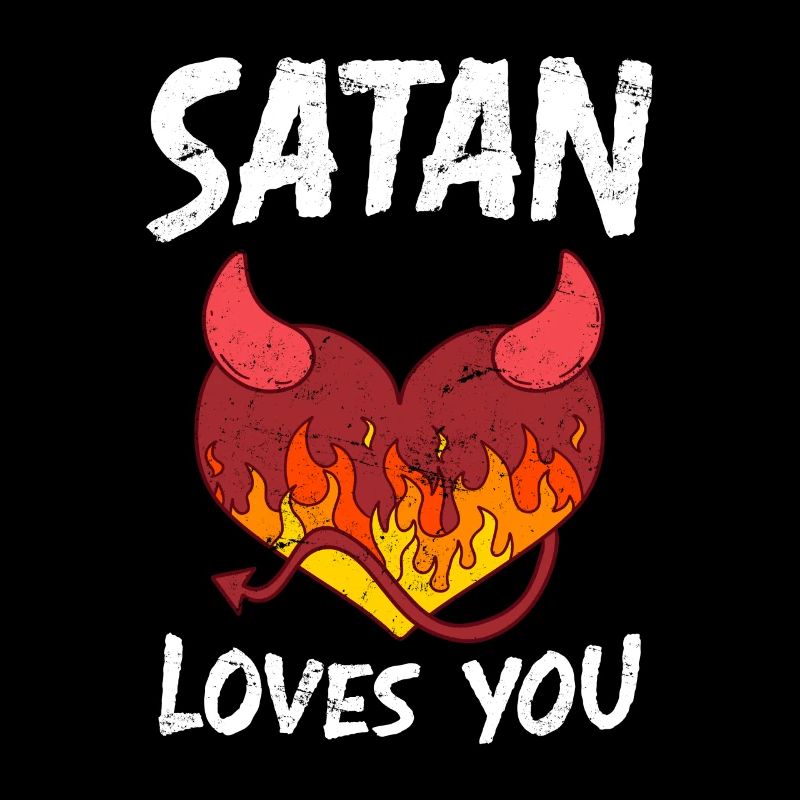 Satan loves You Party Devil Antichrist