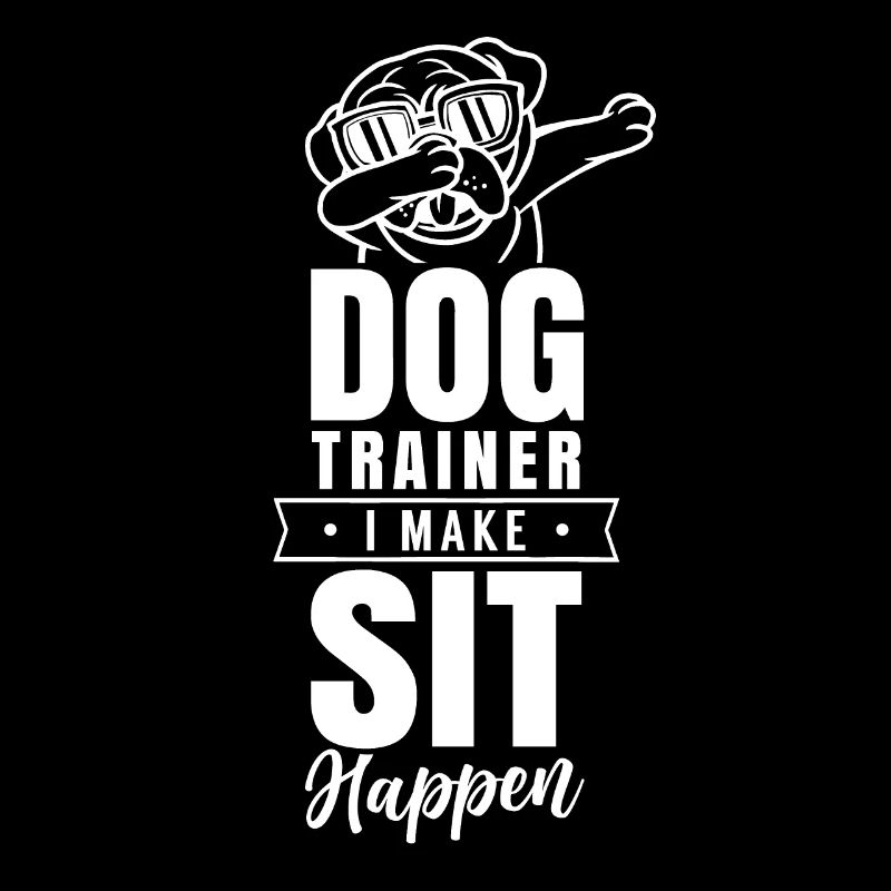 Hundetrainer Hundeführer Hundeschule Spruch