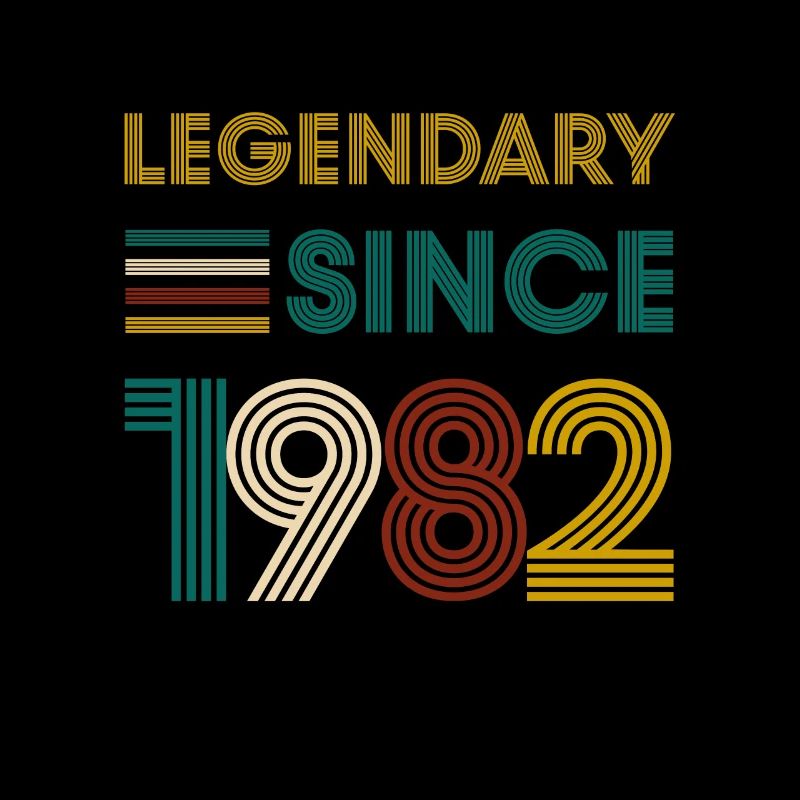 Vintage Legendary since 1982 Geburtstag