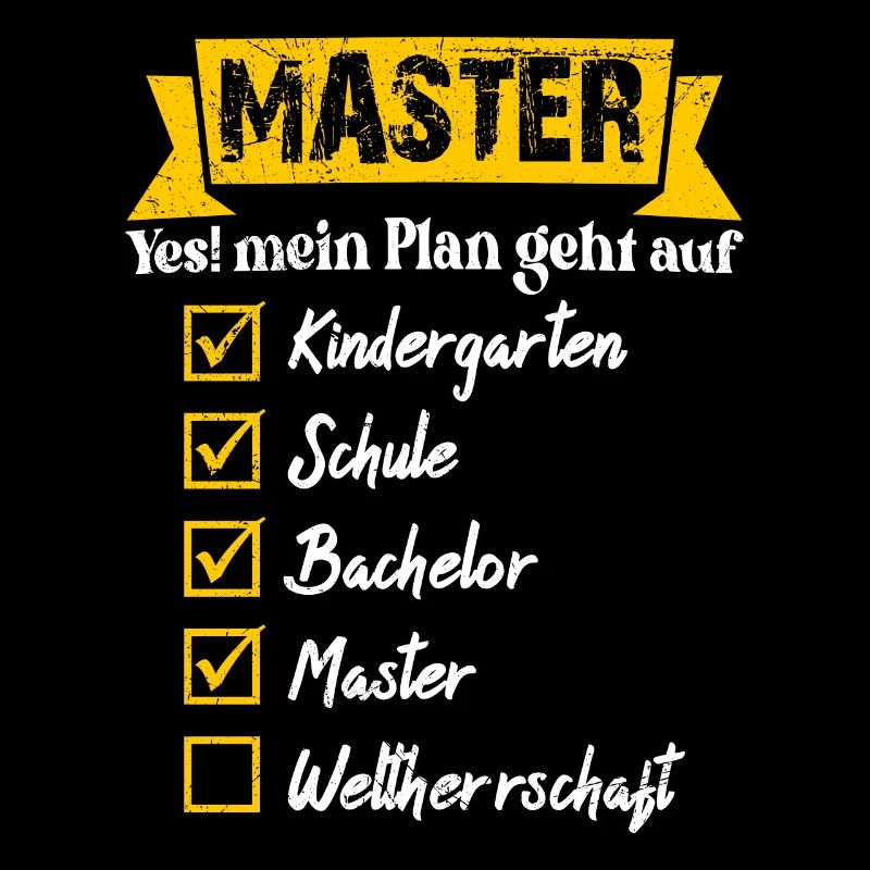 Weltherrschaft Master Abschluss