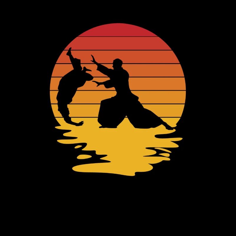 Aikido Kampfsport Kampfkunst Kämpfer Geschenk