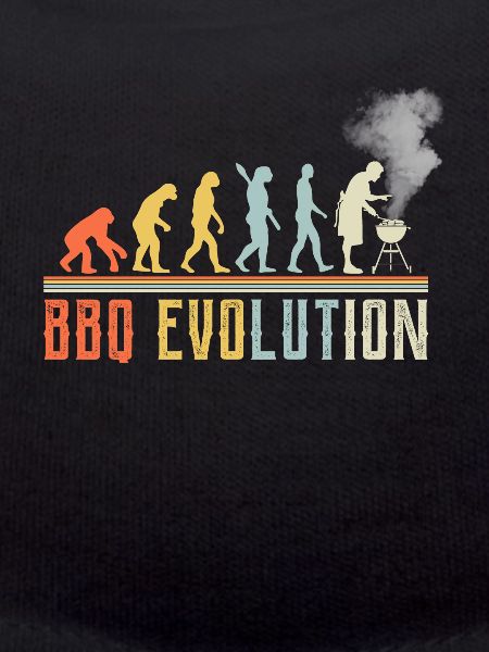 BBQ Evolution Lustiges Zitat