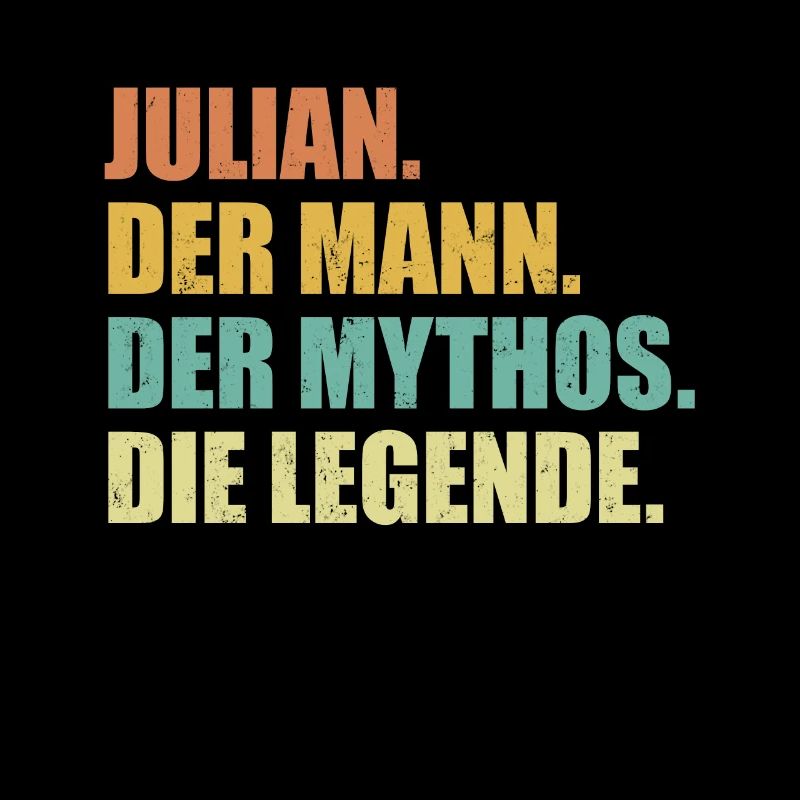 Julian Name Mythos Legende Spruch Geschenk