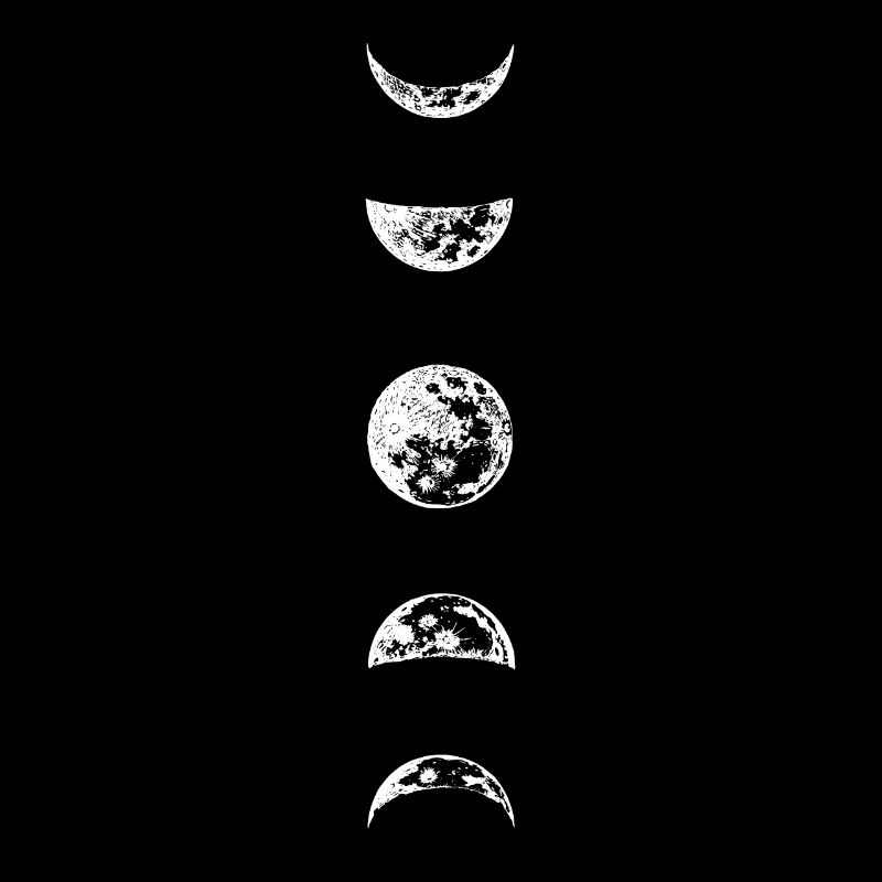 Occult Moon Phase Gothic Grunge Occult Aesthetic
