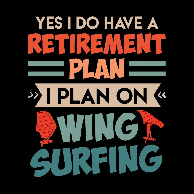 Plan de retraite Wing Surfing Wing Foil Wing Foil