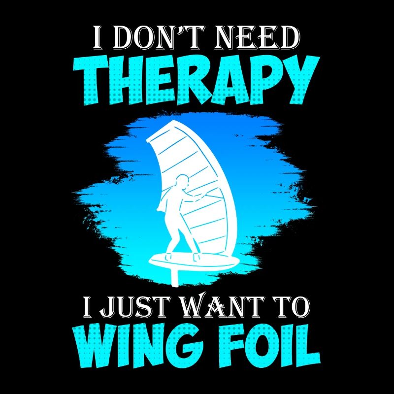 Pas de thérapie seulement Wing Foilen Wingfoil
