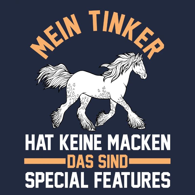 Reiter Pferd Tinker