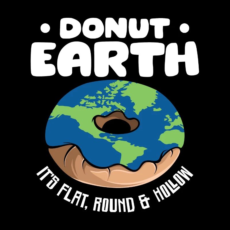 Donut Earth – Flat, Round & Hollow