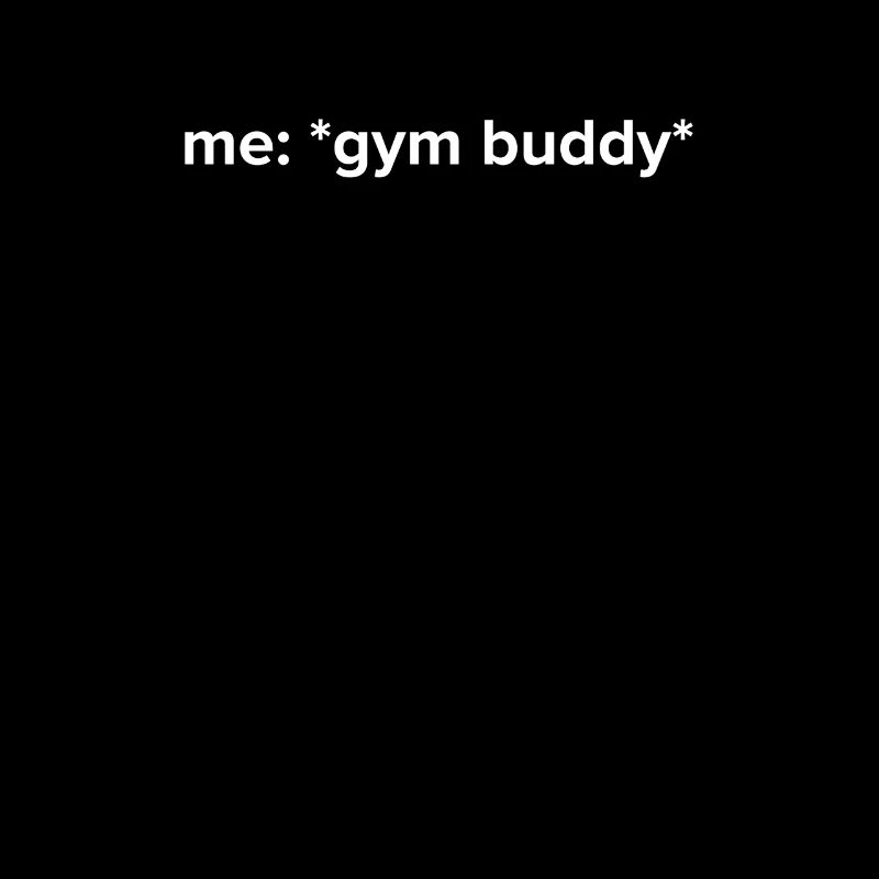 Drôle gym Buddy Meme