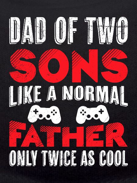 Papa 2 fils 2 enfants