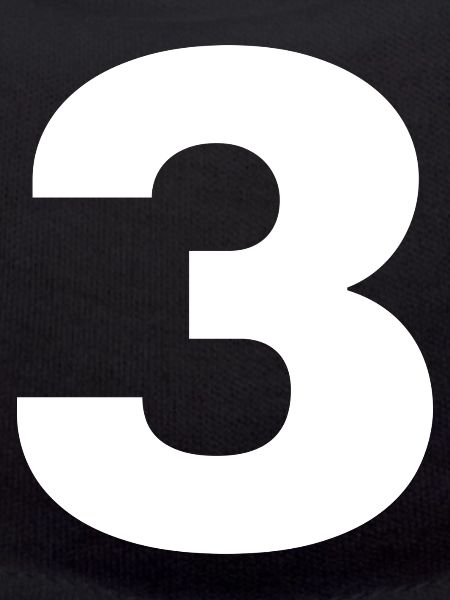 Number 3 Tshirt