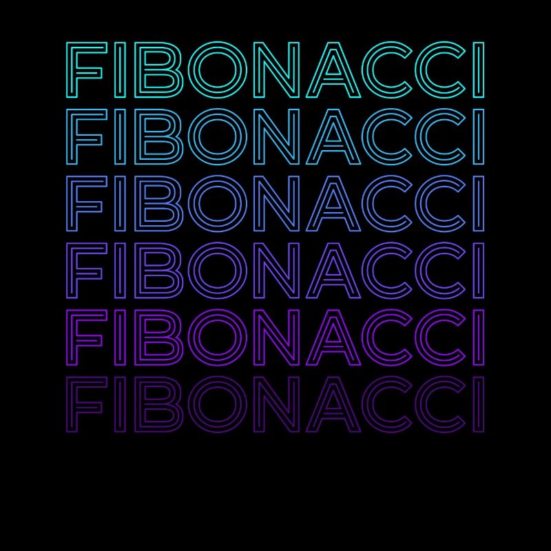 Fibonacci Spiral Fibonacci Sequence Retro