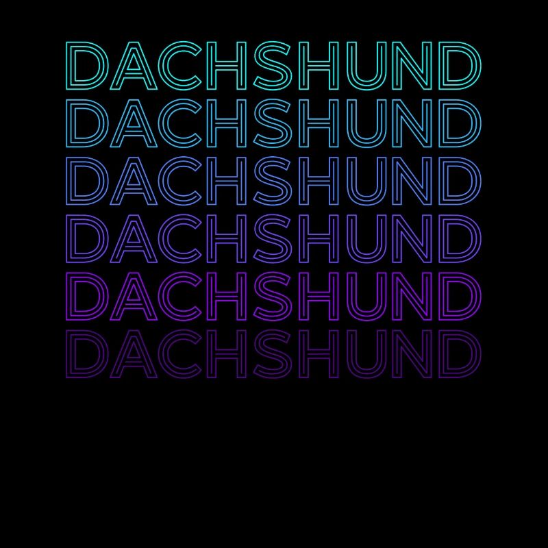 Dachshund Retro