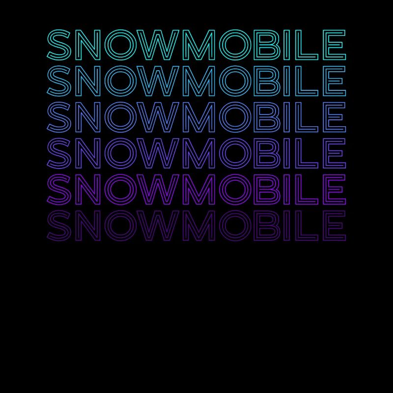 Snowmobile Retro