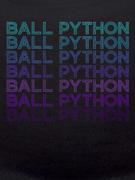 Ball Python Snake Retro