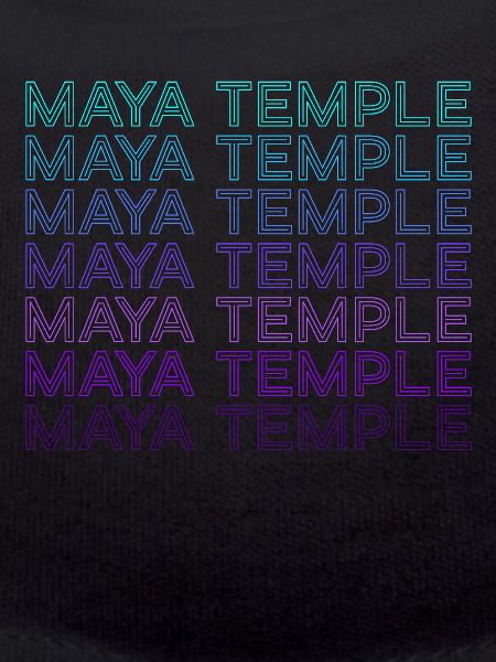 Maya-Tempel Antike Maya-Pyramide Azteken Retro