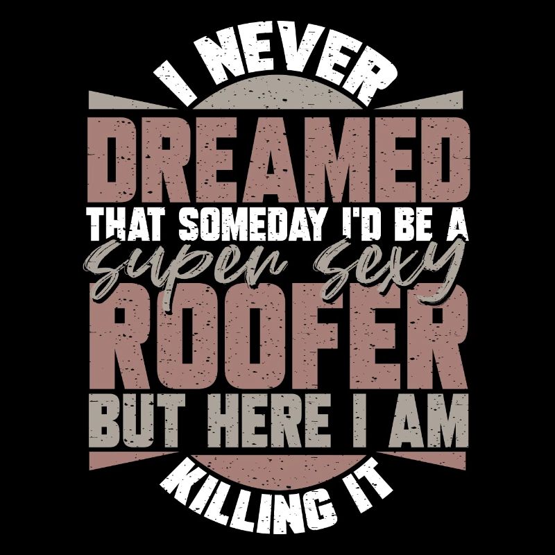 Dachdecker Handwerker Beruf Dach Handwerk Hausbau