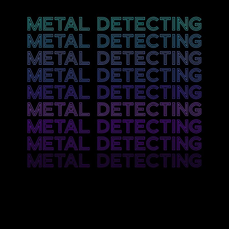 Metalldetektion Retro