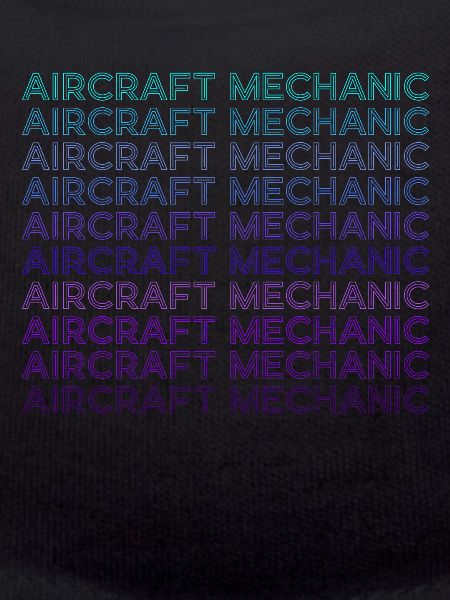 Fluggerätmechaniker Luftfahrt Retro