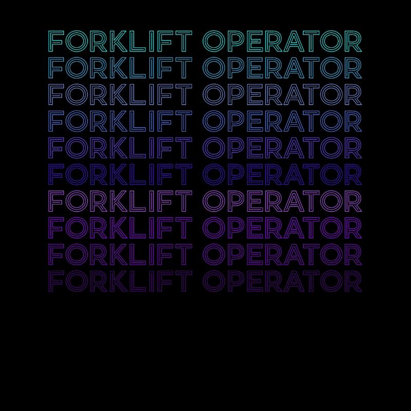 Forklift Driver Forklift Driver Retro