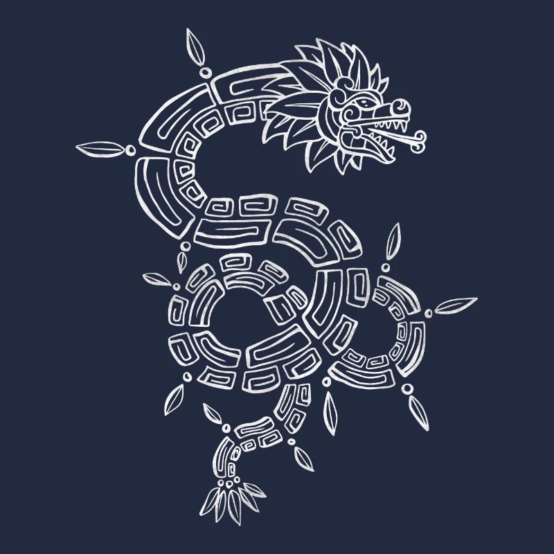 Quetzalcoatl Aztec Maya Feathered Snake