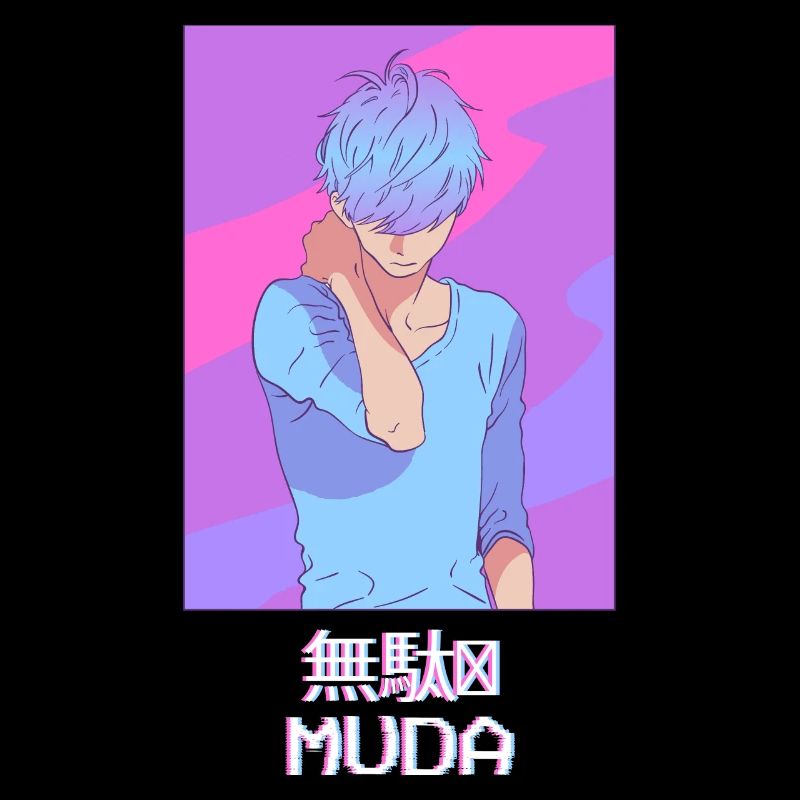 Emo Anime Young Vaporwave Aesthetic Muda Geschen
