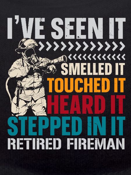 Retired Firefighter Firefighting FireWe
