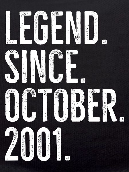 Legend Since October 2001