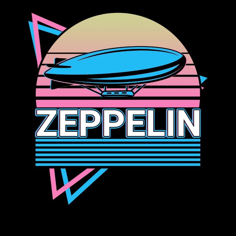Zeppelin-Luftschiff Luftschiff Retro Geschenk