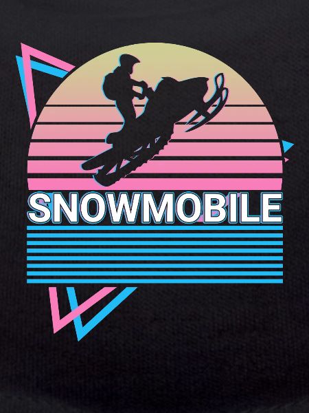 Snowmobile Retro Gift