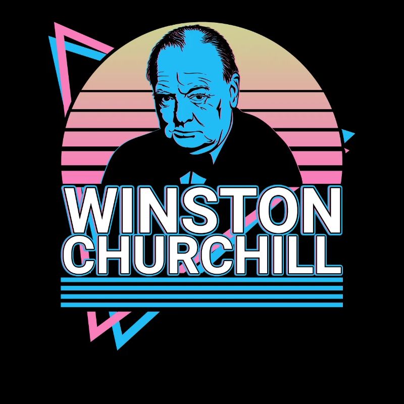 Winston Churchill Retro Gift