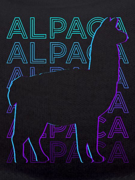 Alpaca Retro Gift