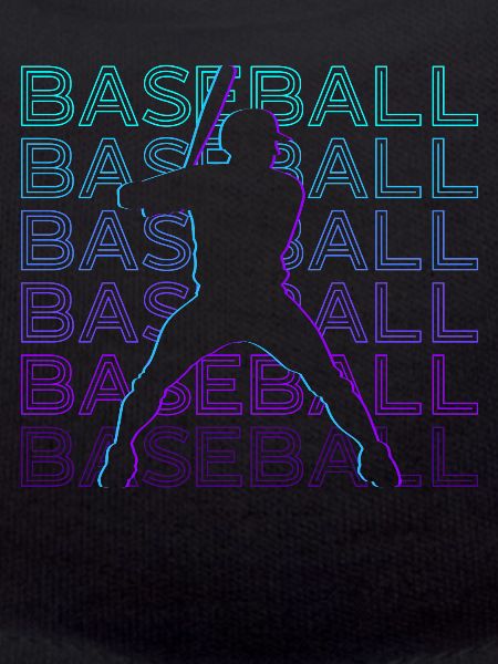 Baseball Player Retro Gift