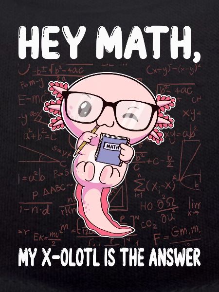 Drôle Math Axolotl Math Cadeau