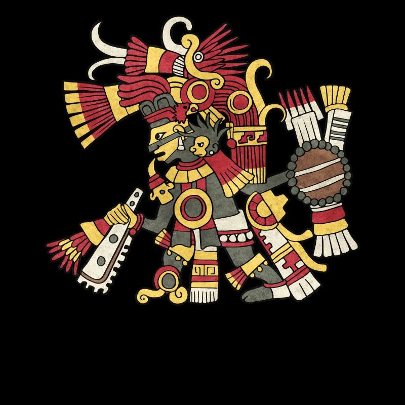 Tezcatlipoca Aztekengott Nahuatl Maya Inka Tolteke