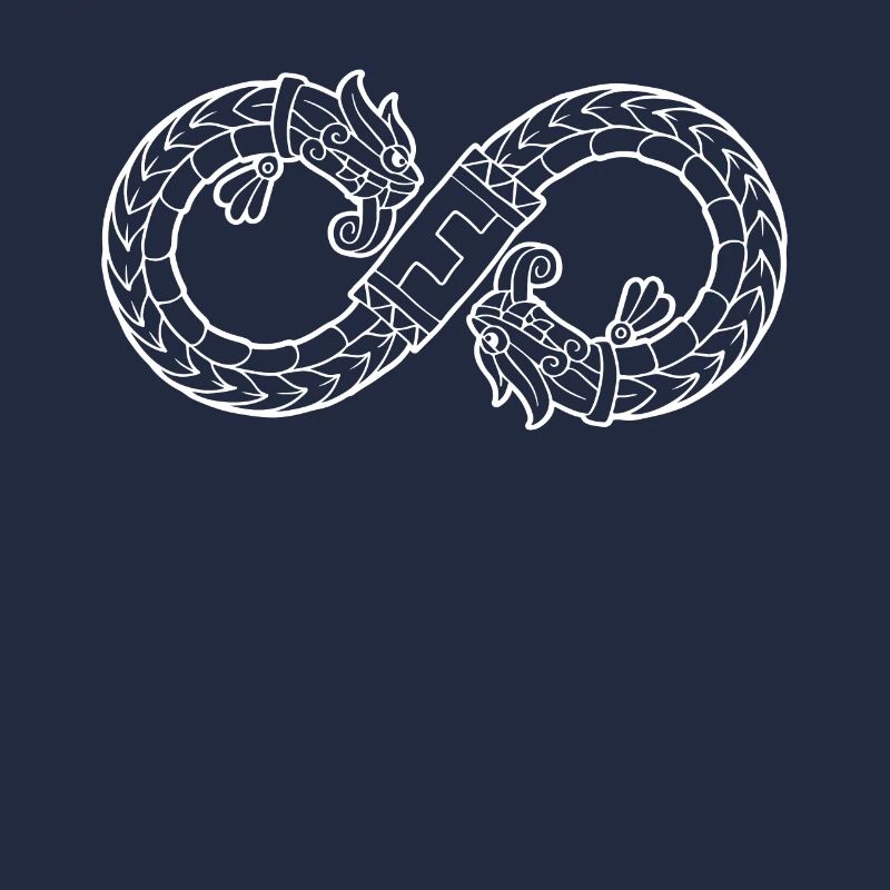 Aztec snake with two heads Two-headed Sc