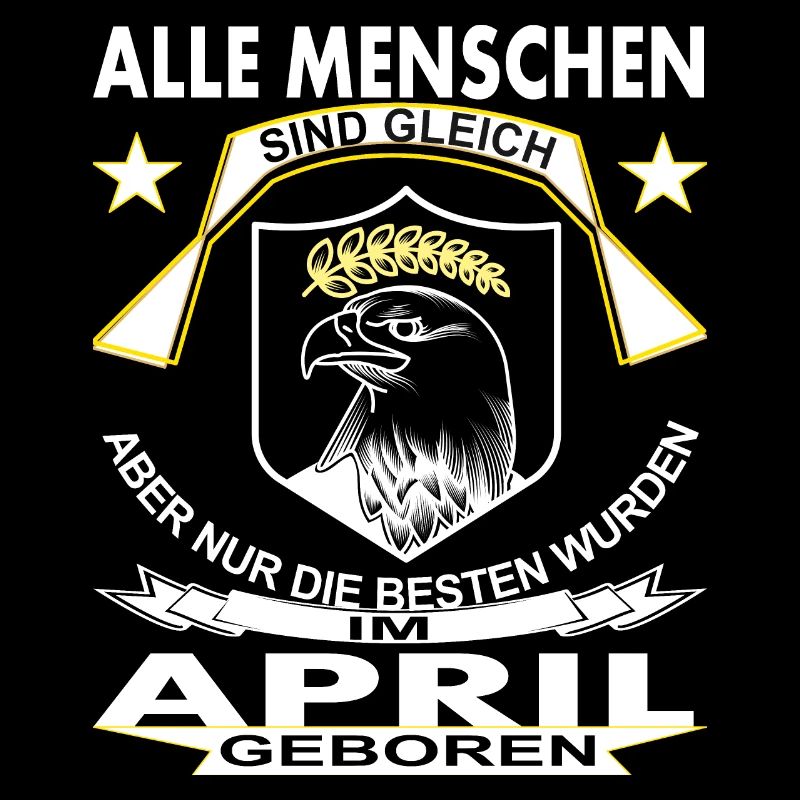 Im April geboren bin im April geboren Geschenkidee