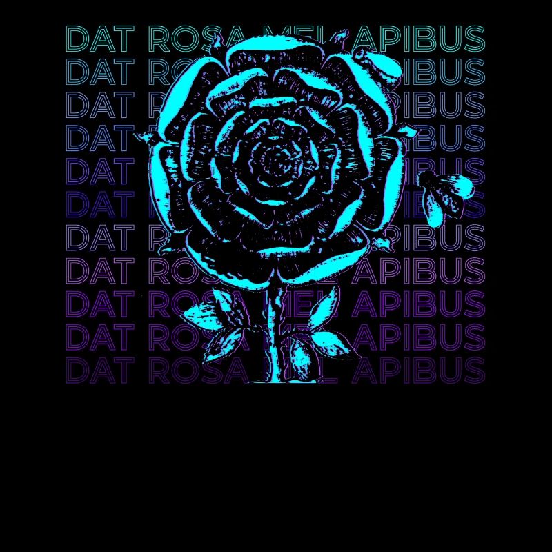 Dat Rosa Mel Apibus Rosicrucian Emblème Cadeau