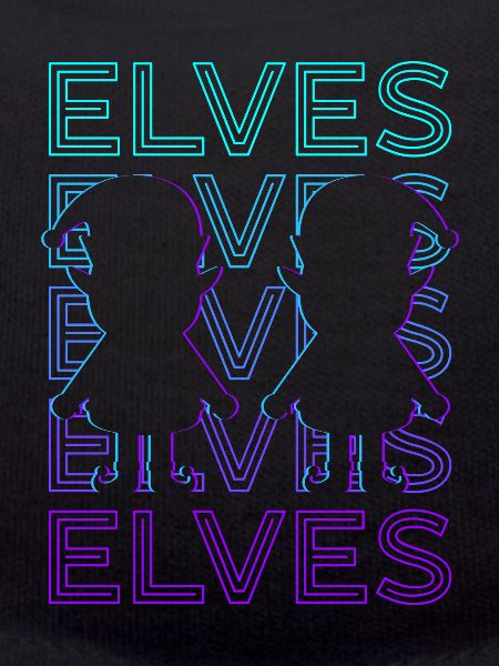 Elves Elf Retro Gift