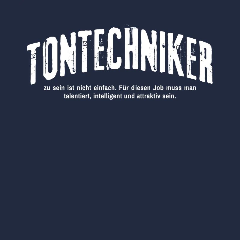 Tontechniker zu sein ist nicht einfach