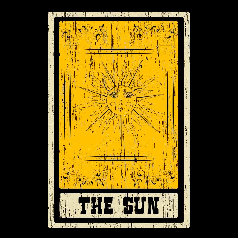 La carte de tarot du soleil Chaman Fortune Telling