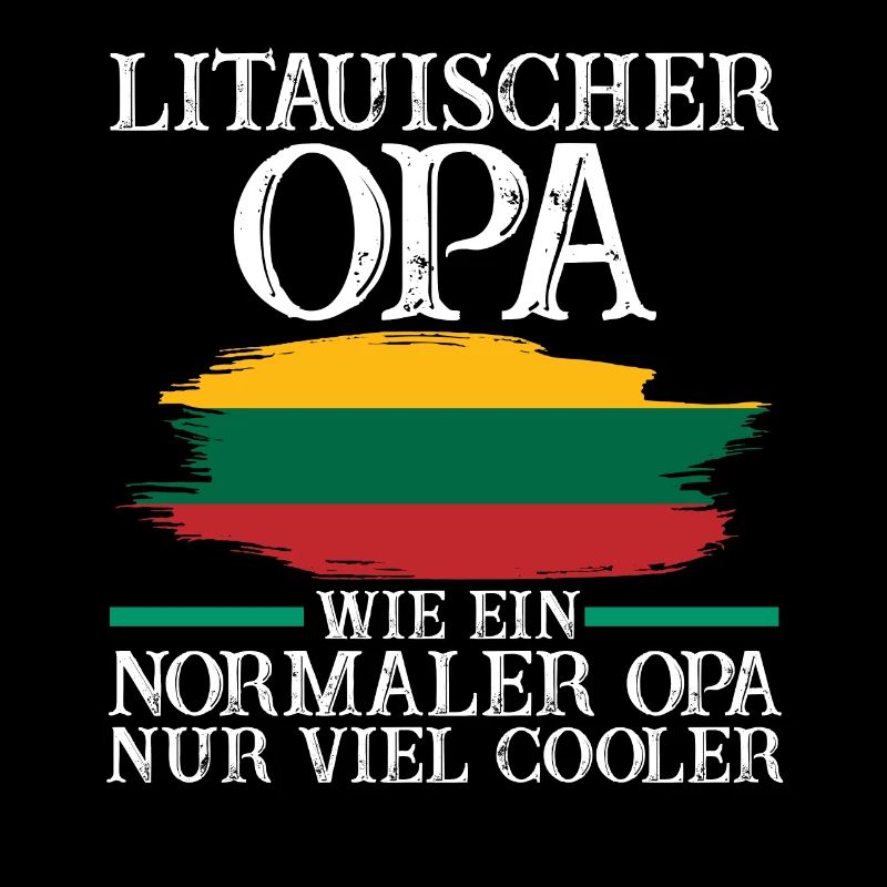 Litauischer Opa Litauer Litauen