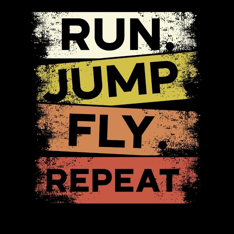 Run Jump Fly Répéter Parkour Free Running Traceur