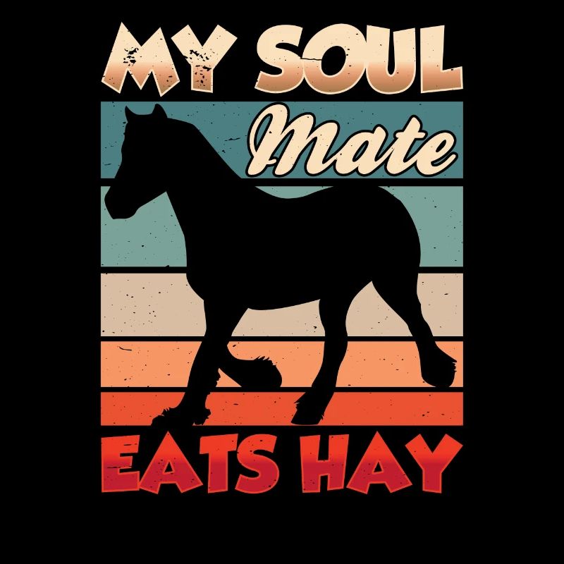 Mon âme sœur mange de l’équitation de foin