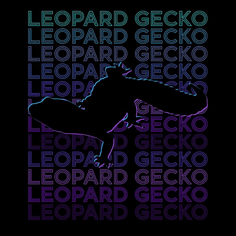 Leopard Gecko Retro